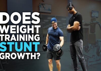Does weight training slow growth?